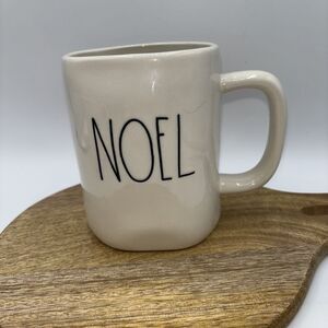 Rae Dunn "NOEL" Christmas Holiday Coffee Tea Mug Cup 5" NWOT Gift Replacement